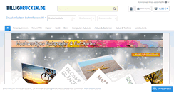 Desktop Screenshot of billigdrucken.de